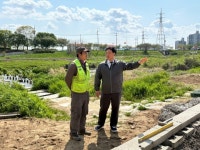 고준호 경기도의원, 파주 공릉수변광장·봉일천교 개선 사업 현장 점검
