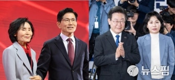 [2025 대선전략] 절제된 행보 vs 독자적 행보…짧은 대선, 후보 부인들 내조