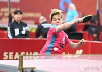 2025 국제탁구연맹 세계선수권대회, 64강전 경기 펼치는 안재현