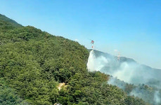 안동서 산불 2시간30여분만에 진화...헬기 6대 투입