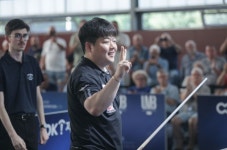 조명우, 포르투 3쿠션 당구월드컵 우승... 세계 1위 탈환