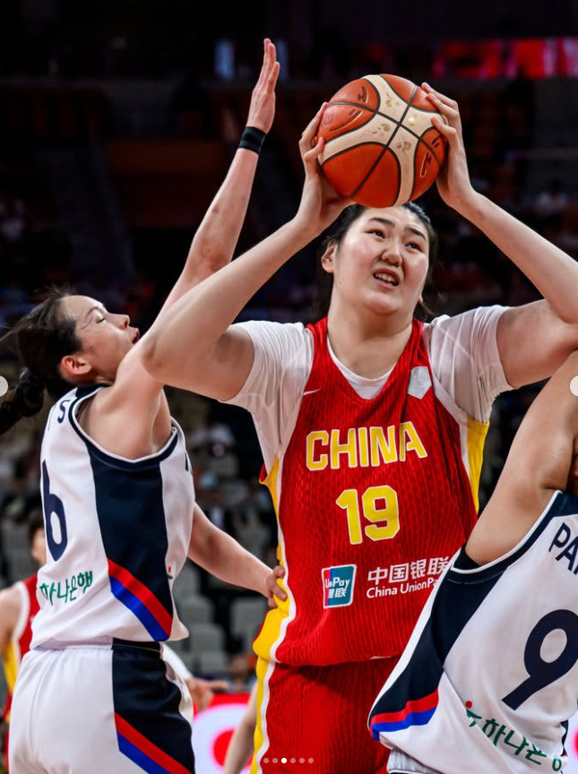 한국 여자 농구대표팀, 중국에 35점 차 패배하며 FIBA 아시아컵 4위.