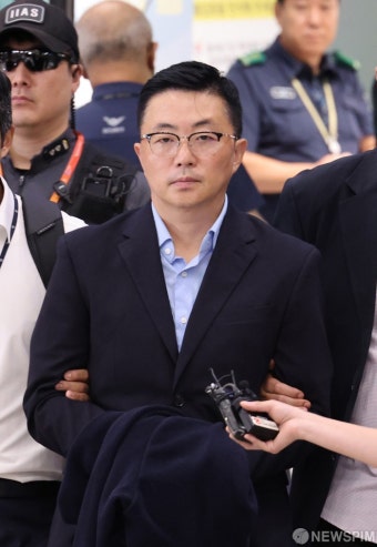 특검에 인치되는 '김건희 집사' 김예성 씨
