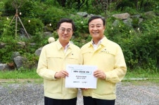 김성제 의왕시장, 김동연 경기도지사와 산업재해 예방 현장점검