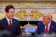 한미정상회담 나선 이재명 대통령 - 도널드 트럼프 대통령
