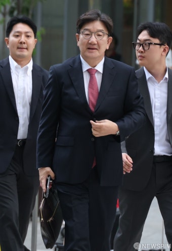 권성동, 김건희특검 출석...정치자금법 위반 혐의