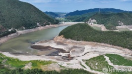 강릉 주 상수원, 저수율 15% 붕괴 초읽기