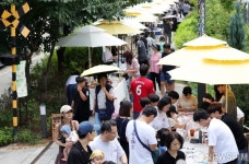 경춘선 공릉숲길에서 개최된 ‘제3회 노원구 청년마켓’