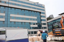광산구청 앞은 공사중…시민광장으로 변신
