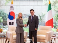 이재명 대통령, 조르자 멜로니 이탈리아 총리와 회담