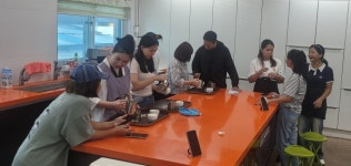 금산군가족센터, 결혼이민자 라떼아트 교육 진행