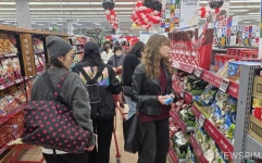 관광객으로 점령당한 롯데마트 제타플렉스 서울역점