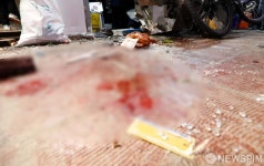 처참한 부천 제일시장 사고현장