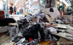 처참한 부천제일시장 사고 현장