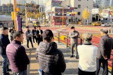 김병민 용인특례시의원, 교동초 통학로 개선 현장 점검