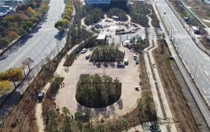 청주 방서수변공원 디딤확산숲 조성 완료…도시 열섬 완화 청신호