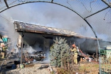 울진 수곡리 단독주택서 화재…70대 남성 부상