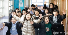 겨울방학 맞이한 안평초등학교