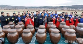 당진 백석올미마을 찾은 정청래 대표