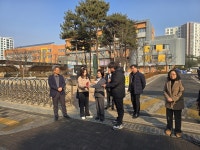 이애형 경기도의원, 수원 곡정고·권선중·남수원초 현장 방문·점검