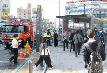 성신여대입구역 5번 출구 부분 통제