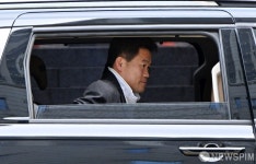 법원 도착한 전한길 씨