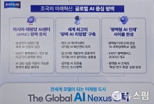조국 평택을 글로벌 AI 허브로…3가지 평택 비전 제시