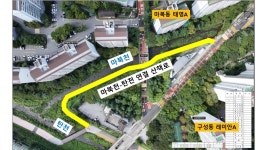 김병민 용인시의원, 마북천~탄천 연결 산책로 현장 점검