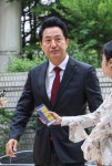 공판 출석하는 오세훈 서울시장
