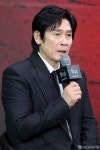 넷플릭스 '들쥐' 제작발표회, 답변하는 배우 설경구