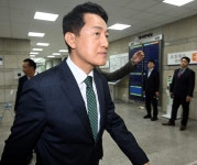 항소심 1차 공판에 출석하는 오세훈 시장