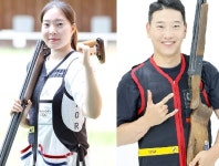 [2026AG] 장국희-이종준, 사격 스키트 혼성 세계기록 쏘며 銀 명중