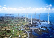 제주 한경風力발전소 종합 준공