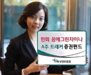 하나대투證,  차이나A주 트레커 주식형펀드 판매