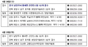 [부동산캘린더]남양주 별내 등 전국 1708가구 분양