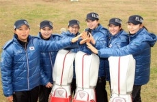 남여 골프국가대표및 상비군, 제주서 비지땀 전훈