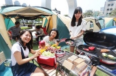 [포토]다양한 캠핑 용품을 한 자리에