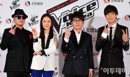 [포토]길-백지영-신승훈-강타, 우린 보이스코리아2 코치진
