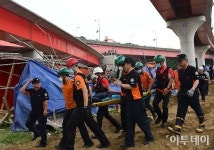건설노조 “방화대교 사고원인 건설사 안전수칙 무시 탓”