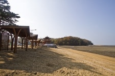 [신나는 트래핑]뜨거운 낮과 적막한 밤의 가을바다 '영흥도 장경리 해변'
