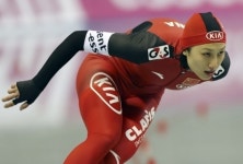[소치올림픽]중국 장홍, 스피드스케이팅 여자 1000m 깜짝 금메달…이상화는 12위