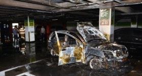 동대문 홈플러스 화재 원인, 주차된 쏘렌토 에어컨 과열로 추정