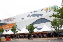 천안 불당 호반베르디움 2차 견본주택, 폭염에도 오픈 첫날 내방객 몰려