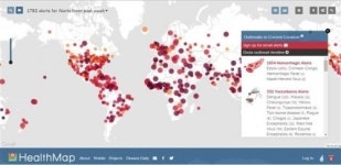 ‘헬스맵’, WHO보다 에볼라 확산 확인 빨라