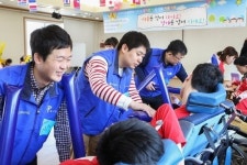 효성, 장애 아동들과 봄맞이 체육대회 열어