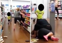 [붐업영상] 마트서 벌어진 아줌마 패싸움… 어린 아들까지 가세