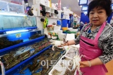 [포토] 노량진 수산시장, 통통한 가을 꽃게