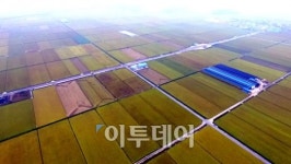 [포토]하늘에서 바라본 지평선마을