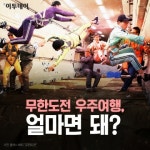 [카드뉴스 팡팡] 무한도전 우주여행, 얼마면 돼?