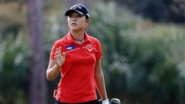 1.리디아 고 -12, 2.유소연 -9, 4.김세영 -8, 6.전인지 -7, 19.양희영 -4, 25.김효주 -2...LPGA 2R 성적